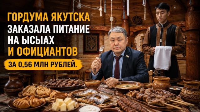 Гордума Якутска заказала питание на Ысыах и официантов за 0,56 млн рублей