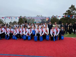 Представители АК «ЖДЯ»  приняли участие в торжественной линейке Нижне-Бестяхской школы № 1