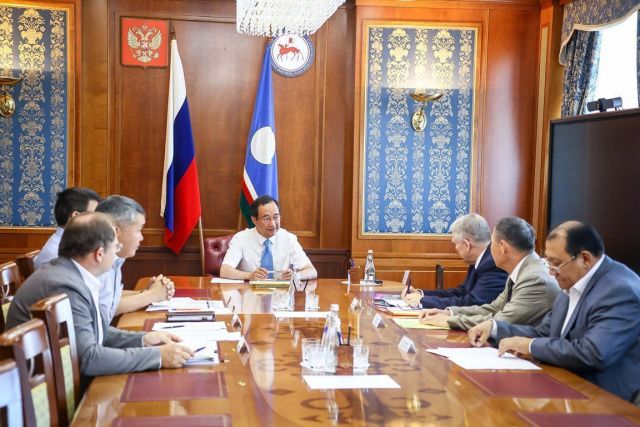 Айсен Николаев и вице-президент РАН обсудили роль Якутии в достижении технологического суверенитета страны