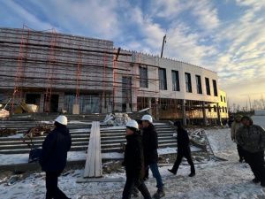 Строительство крупнейшего в Якутии центра культурного развития завершится в этом году