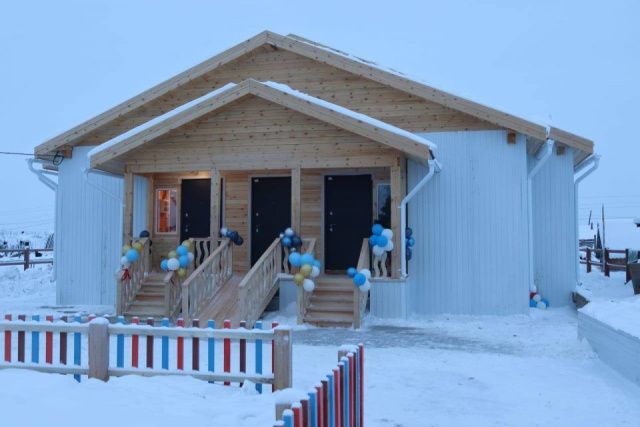В Вилюйском районе построили многоквартирный жилой дом для молодых специалистов