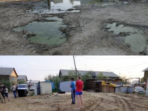 Городские власти благоустроили часть территорий 17 квартала Якутска