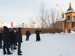 Осужденные колонии-поселения № 2 посетили храмы и монастыри Якутска