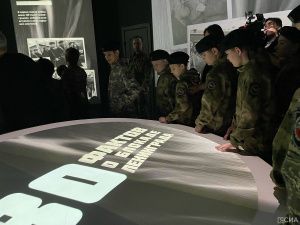 В Якутске открылась мультимедийная выставка «80 фактов о блокаде Ленинграда»