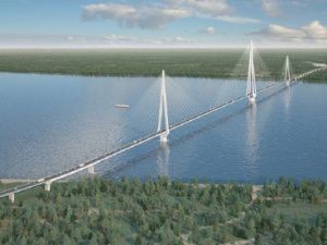 Кирилл Бычков : «До 2027 года русловая часть Ленского моста должна быть готова»