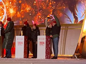 Семья из Якутии приняла участие в Церемонии зажжения Всероссийского семейного очага