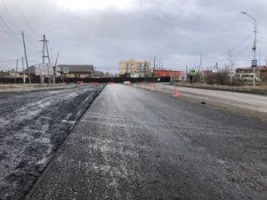 Дорожники приступили к асфальтированию улицы Билибина в Якутске