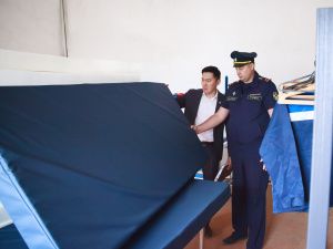 Исправительную колонию № 1 с рабочим визитом посетил заместитель главы Нерюнгринского района Александр Прокопьев