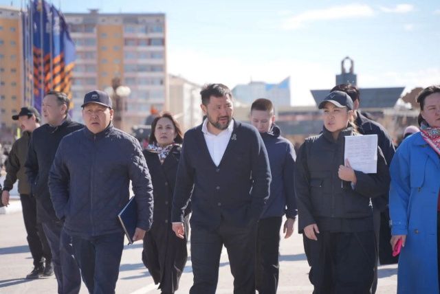 Якутск готовится к Дню Победы