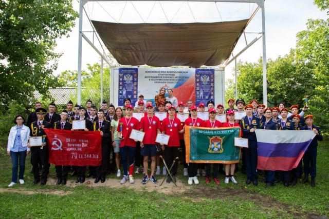 Команда казачьего класса из Якутии стала победителем этапа всероссийских состязаний