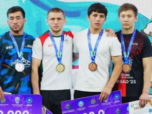 Борец из Якутии Эдуард Попов стал бронзовым призером международного турнира Uzbek Botirlar Grand Prix