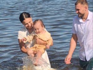 Архиепископ Роман совершил Крещение на Лене