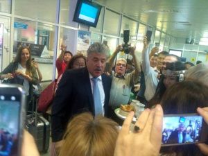 Фотофакт: Павел Грудинин прилетел в Якутск