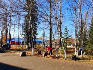 Компания «Железные дороги Якутии» организовала субботник