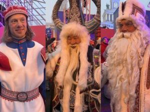 Чысхаан и 17 Дедов Морозов передали «привет» участникам всероссийского конкурса «Смотри, это Россия»