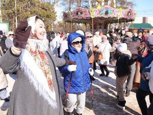 В Парке культуры и отдыха прошел общегородской праздник «Якутск, встречай весну!»