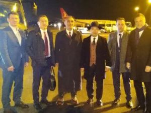 Делегация Якутии с Айхалом Габышевым на запуске "Турецкого потока"