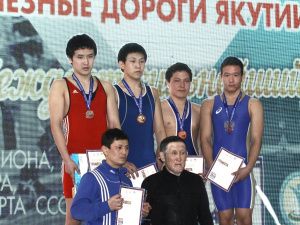 Международный турнир по вольной борьбе на призы Акционерной компании «Железные дороги Якутии» выявил сильнейших юных борцов