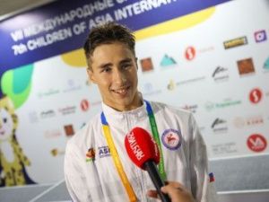 Первая медаль игр Дети Азии