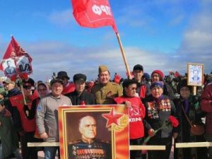 Фотофакт: В Якутии коммунисты не знают имени-отчества маршала Победы