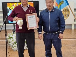 Дмитрий Садовников принял участие в торжественной линейке Болугурской школы