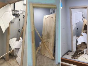 В Якутске неизвестные вандалы за один день разгромили три теплых остановки