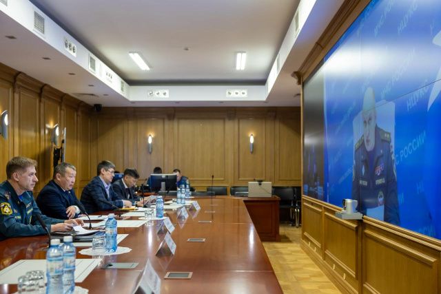 Командно-штабные учения: Якутия готовится к паводку и пожарам