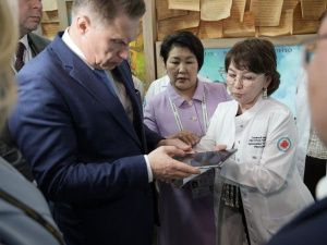 Проект якутских онкологов заинтересовал министра здравоохранения РФ Михаила Мурашко