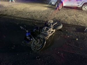 В Якутии 16-летний мотоциклист попал в ДТП