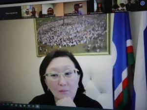 Сардана Авксентьева встретилась с юными журналистами Якутска