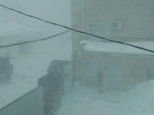 В Якутске порывистый ветер