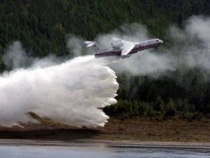 В Якутию прибудет самолет Бе-200 для тушения лесных пожаров