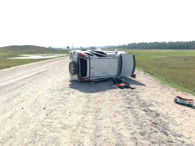 В Таттинском районе Якутии водитель погиб из-за опрокидывания машины