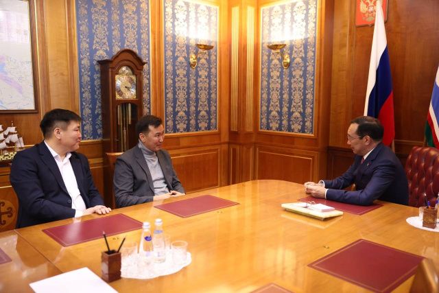 Глава Якутии встретился с создателями фильма «Триумф»