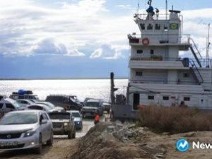 Паромная переправа Якутск — Нижний Бестях открыта