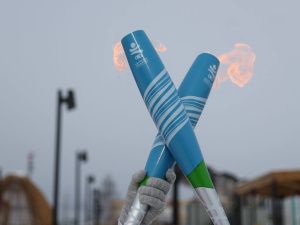 Жители Сунтарского района Якутии встретили огонь игр «Дети Азии»