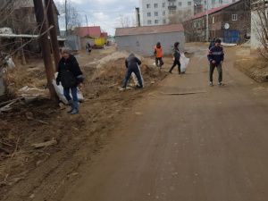 Субботники в Сайсарском округе