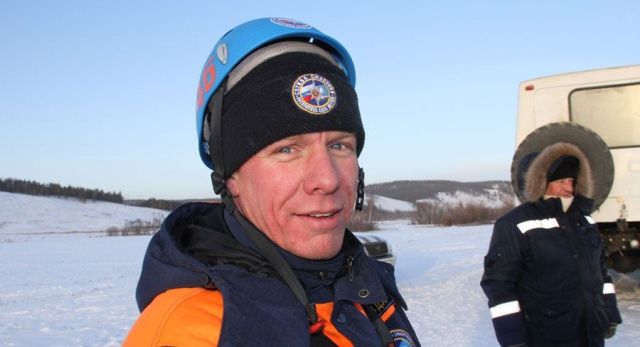 Первоклассный якутский спасатель Денис Петухов