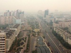 В Якутск пришел дым от очагов пожаров в Усть-Майском улусе