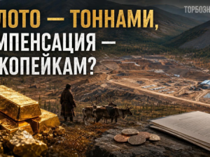 Золото — тоннами, компенсация — по копейкам? 