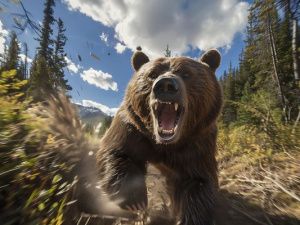 Состояние мужчины, на которого напал медведь