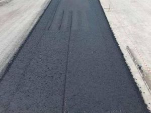 Фотофакт: По проспекту Ленина начали асфальтирование