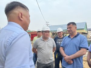 В Чурапчинском районе строят социальные объекты по программе комплексного развития сельских территорий