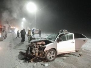 Страшное ДТП: Машина разбита в хлам