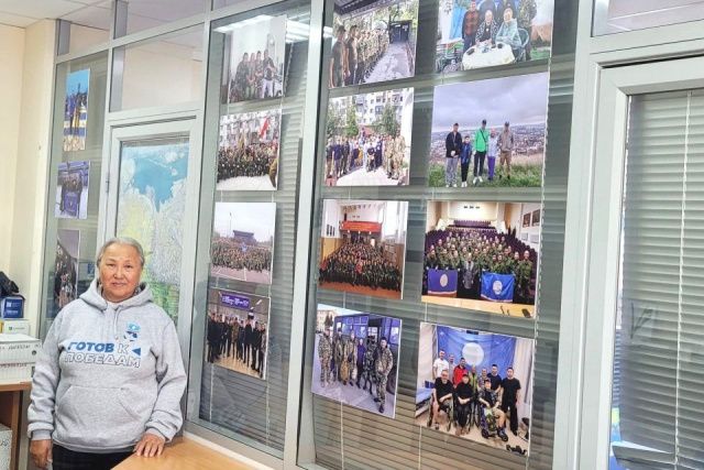 В Общественной палате Якутии открылась фотовыставка «Готов к Победам!»