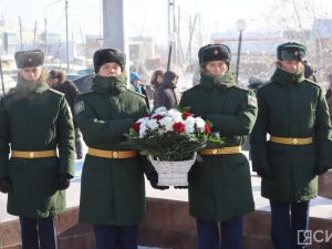 В Якутии почтили память павших на озере Ильмень воинов-якутян