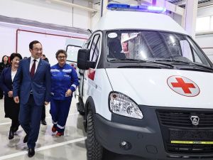 Новые «арктические» машины скорой помощи передали медикам районов Якутии