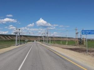 О работе автоматического пункта весового и габаритного контроля транспортных средств