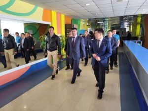 Андрей Тарасенко проверил готовность спорткомплекса Дохсун к проведению VIII спортивных игр «Дети Азии»