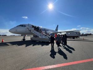 Авиакомпания «Якутия» совершает первый рейс в Алматы